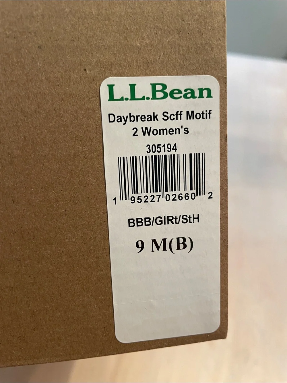 NWT in box L.L. Bean women’s daybreak scuffs/ slippers - Picture 2 of 5